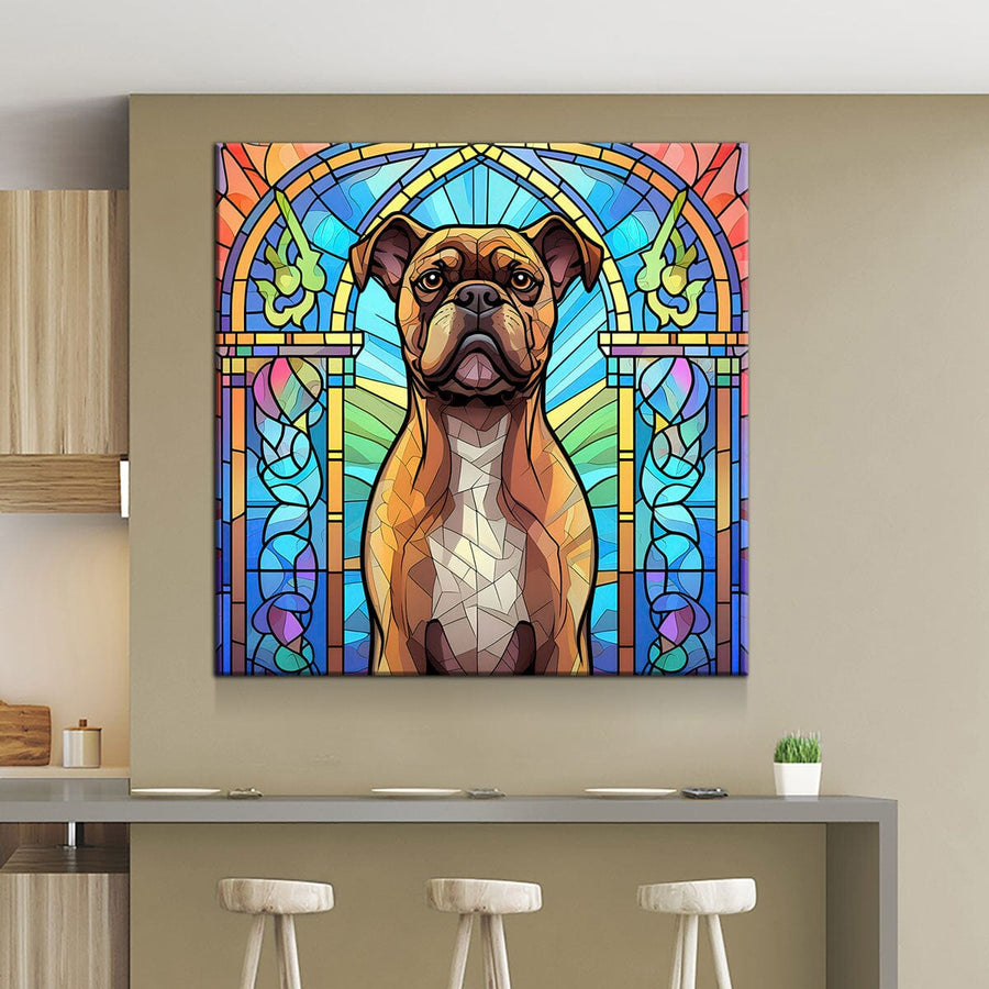 Stained Glass Boxer