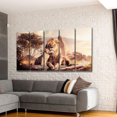 Lion and Cub