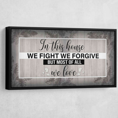 In This House We Fight V3 - Amazing Canvas Prints