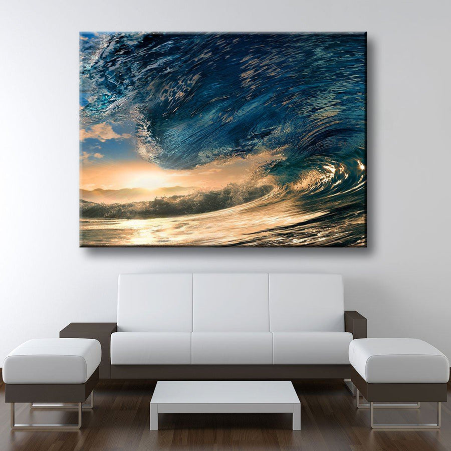 Ride The Wave - Amazing Canvas Prints