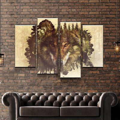 Woodland Wolf - Amazing Canvas Prints